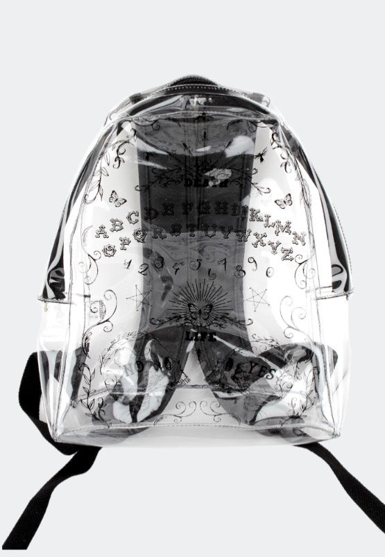 Jawbreaker - Gothic Skull Clear Mini Black - Backpack | Neutral-Image