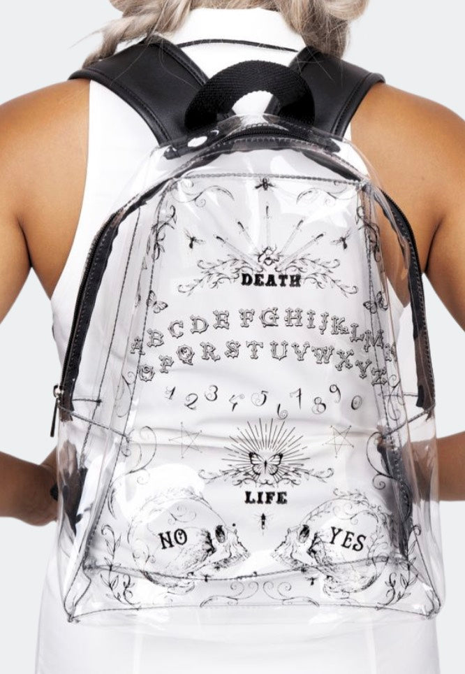 Jawbreaker - Gothic Skull Clear Mini Black - Backpack | Neutral-Image