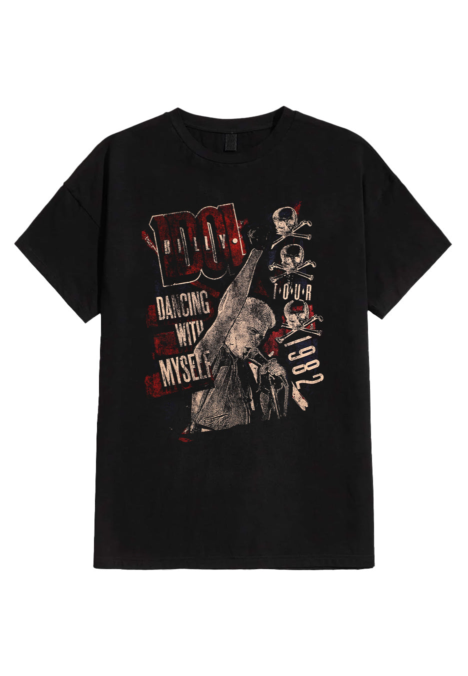 Billy Idol - Dancing With Myself - T-Shirt | Neutral-Image