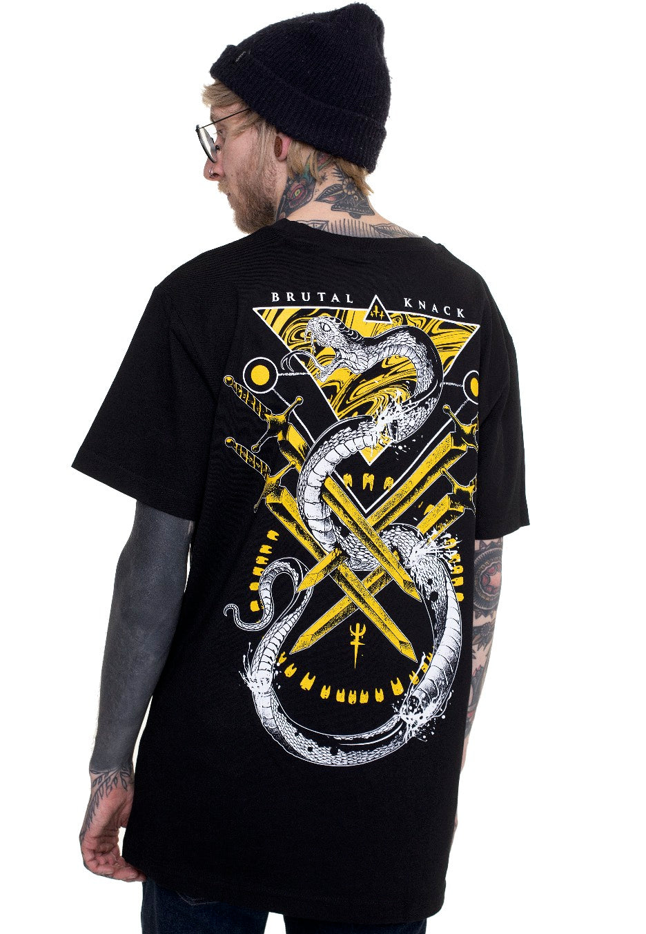 Brutal Knack - Snake Black - T-Shirt | Men-Image