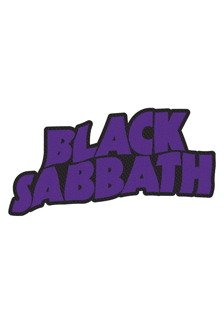 Black Sabbath - Logo Cut Out - Patch | Neutral-Image