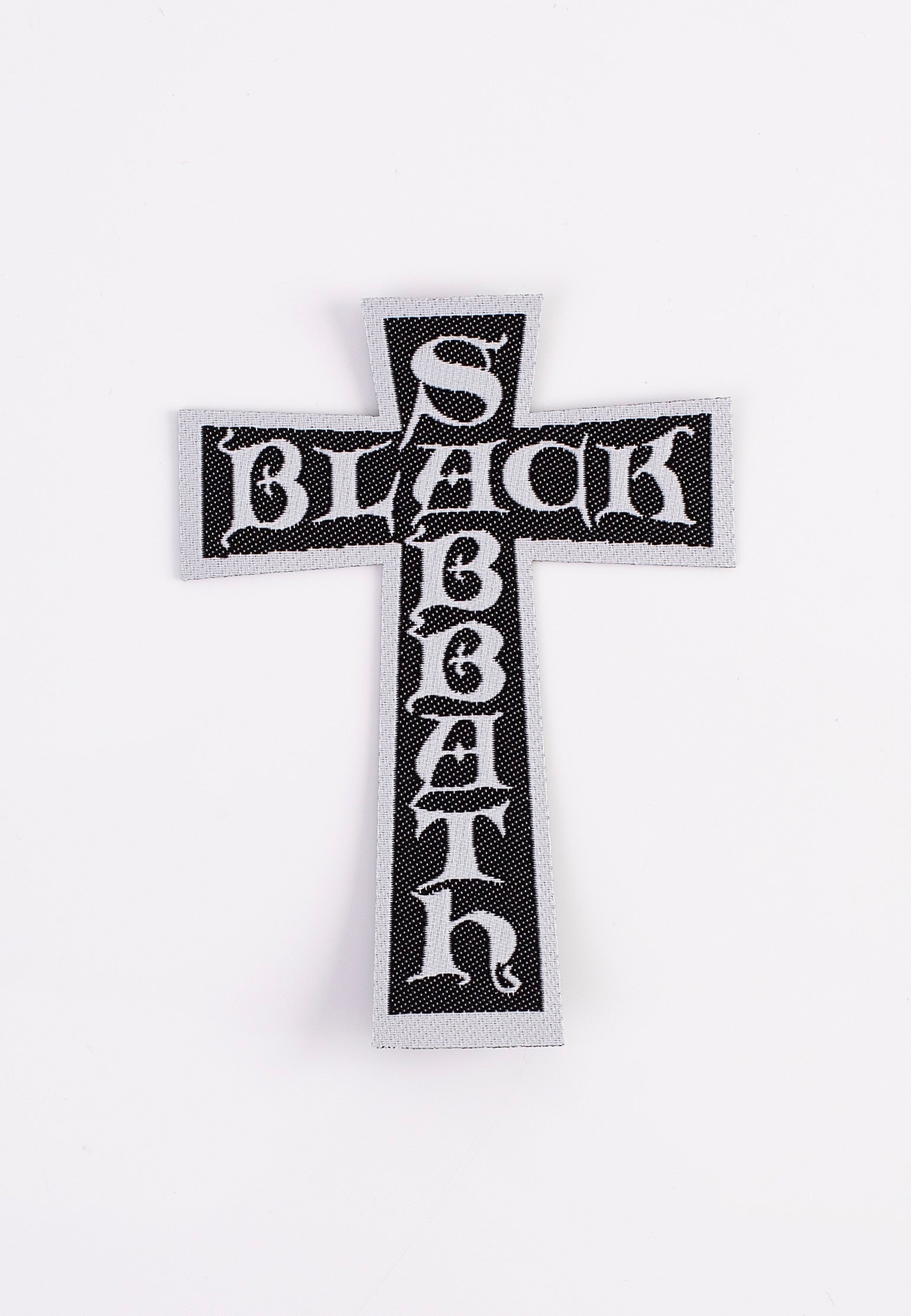 Black Sabbath - Cross Logo Cut Out - Patch | Neutral-Image