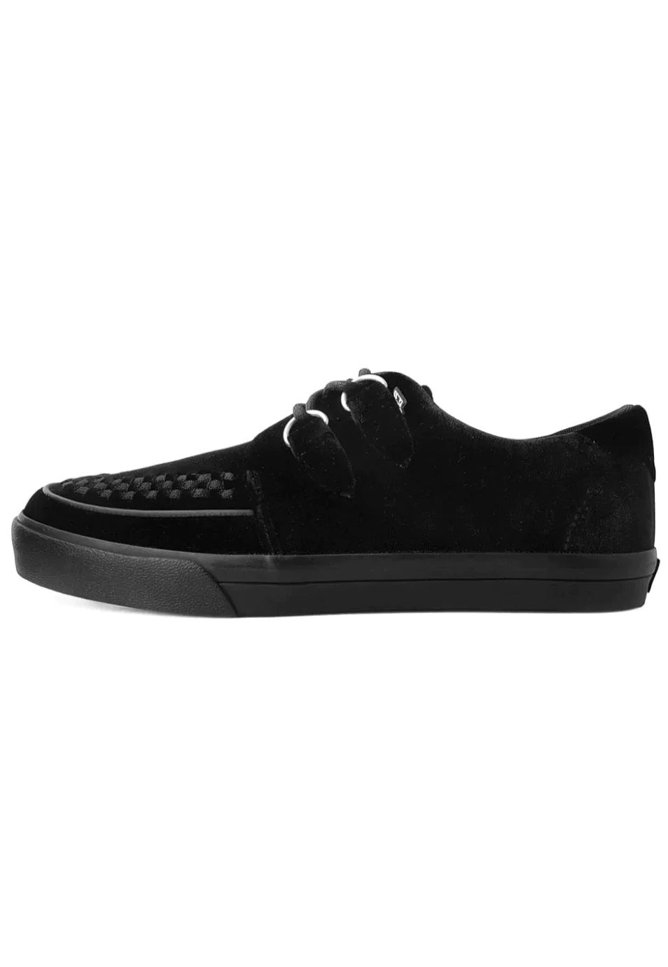 T.U.K. - VLK Sneaker 2 Ring Basic Black Canvas - Girl Shoes | Women-Image