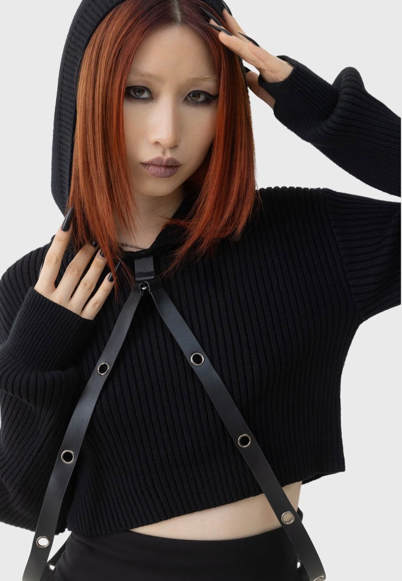 Killstar - Blight Black/Grey - Pullover | Women-Image