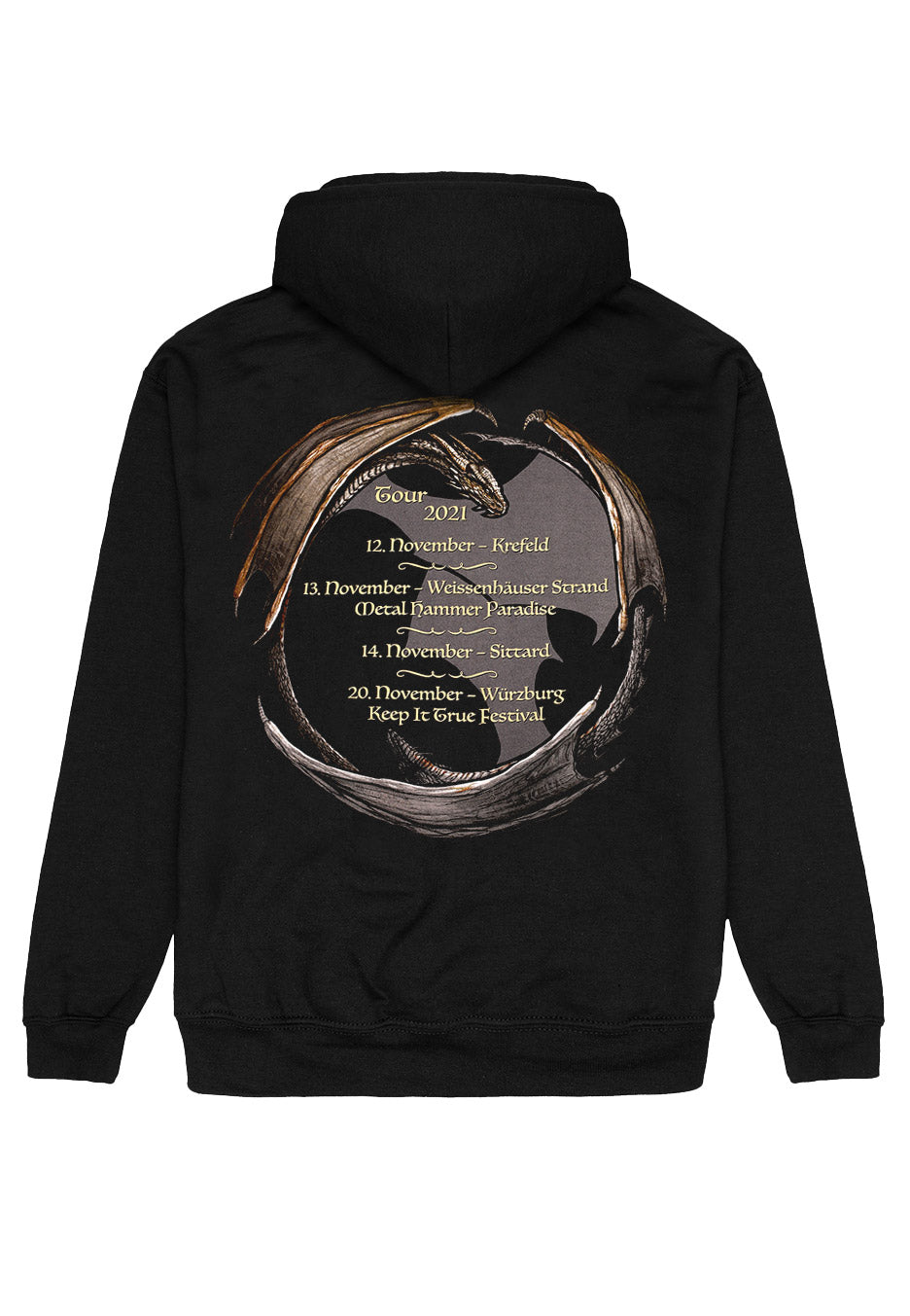 Blind Guardian - Dragon Emblem Tour 2021 - Zipper | Neutral-Image