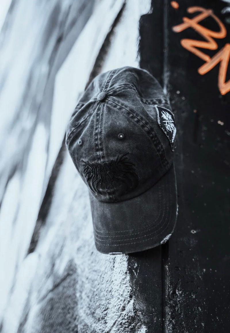 Stay Cold Apparel - Bloodshot Bleached Dad Black - Cap | Neutral-Image