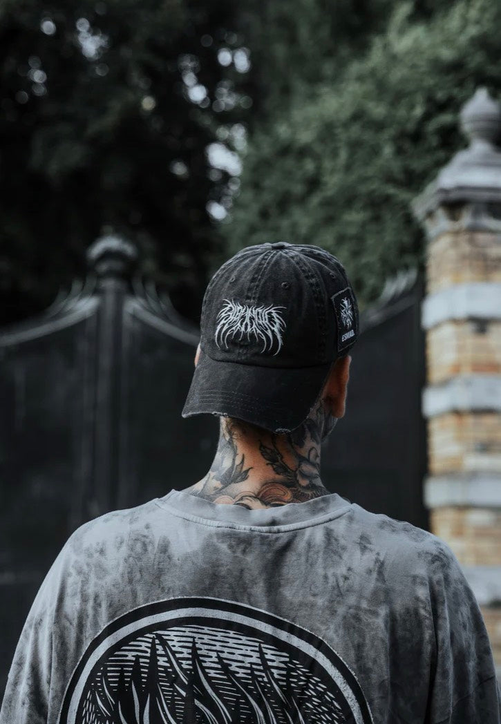 Stay Cold Apparel - Bloodshot Bleached Dad White - Cap | Neutral-Image