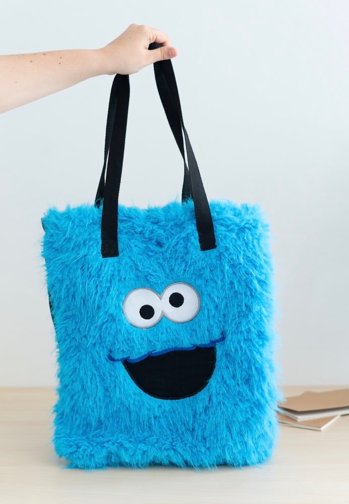 Sesame Street - Cookie Monster Plush - Tote Bag | Neutral-Image