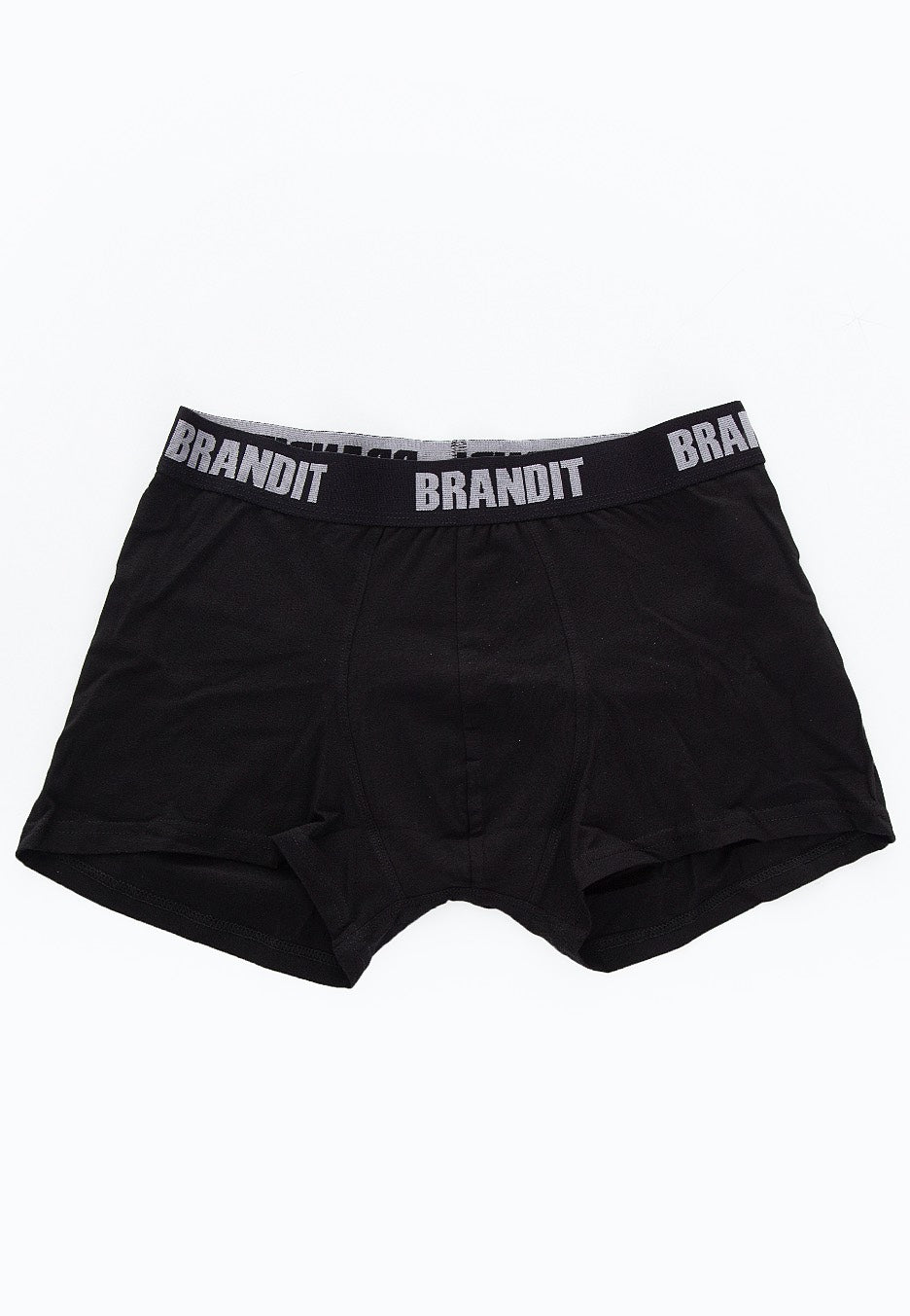 Brandit - Boxer Logo 2er Pack Black/Black - Boxershorts | Men-Image