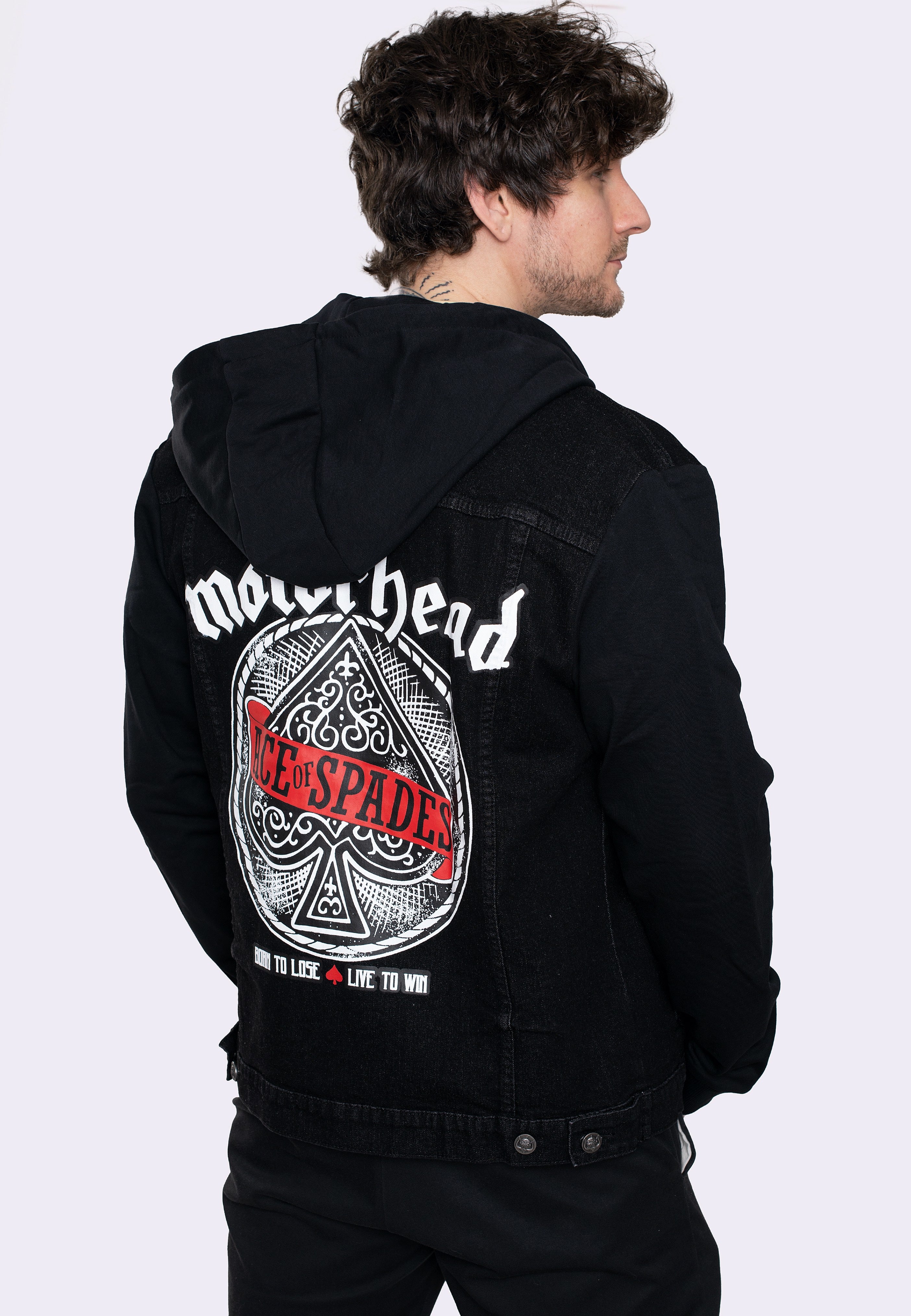 Brandit x Motörhead - Cradock Denim Black/Black - Jeans Jacket | Men-Image