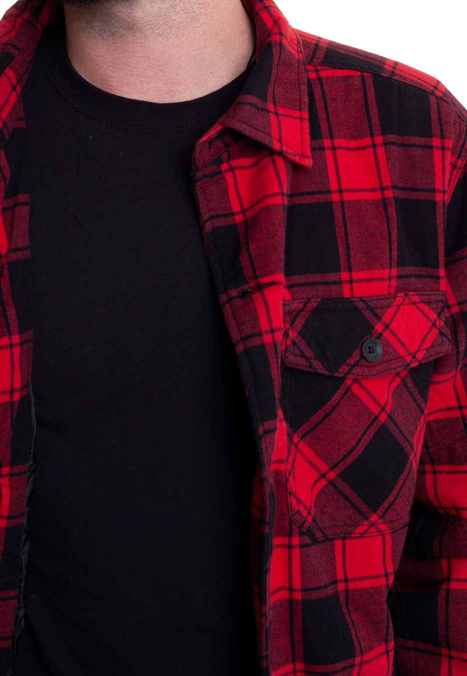 Brandit - Lumberjacket Red/Black - Jacket | Men-Image