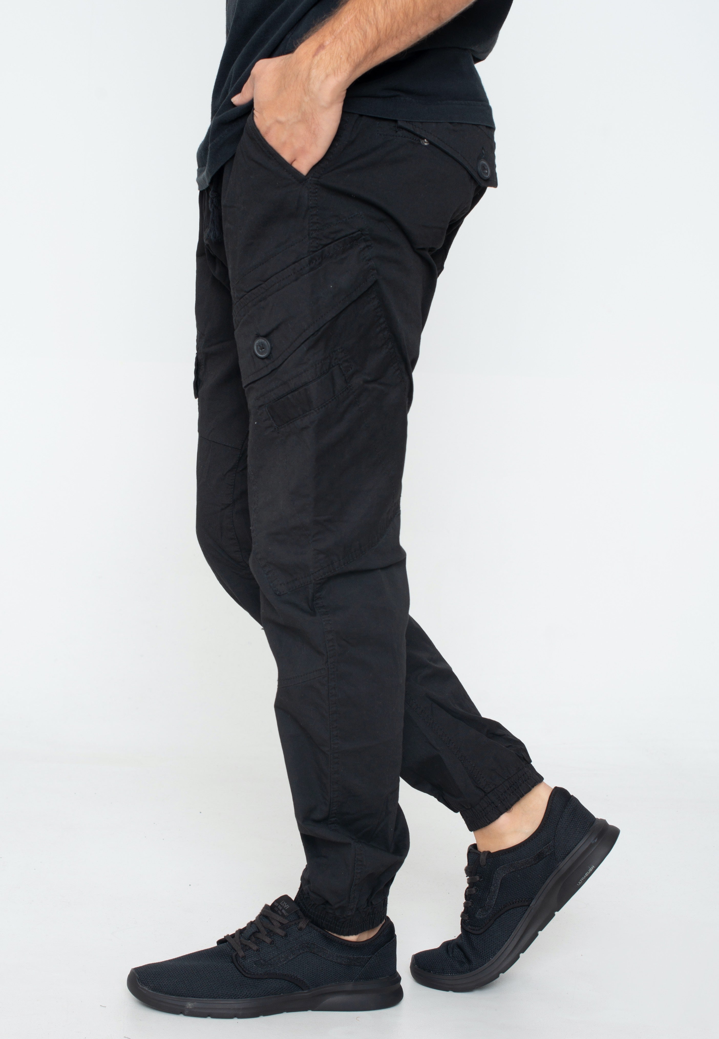 Brandit - Ray Vintage Black - Pants | Men-Image