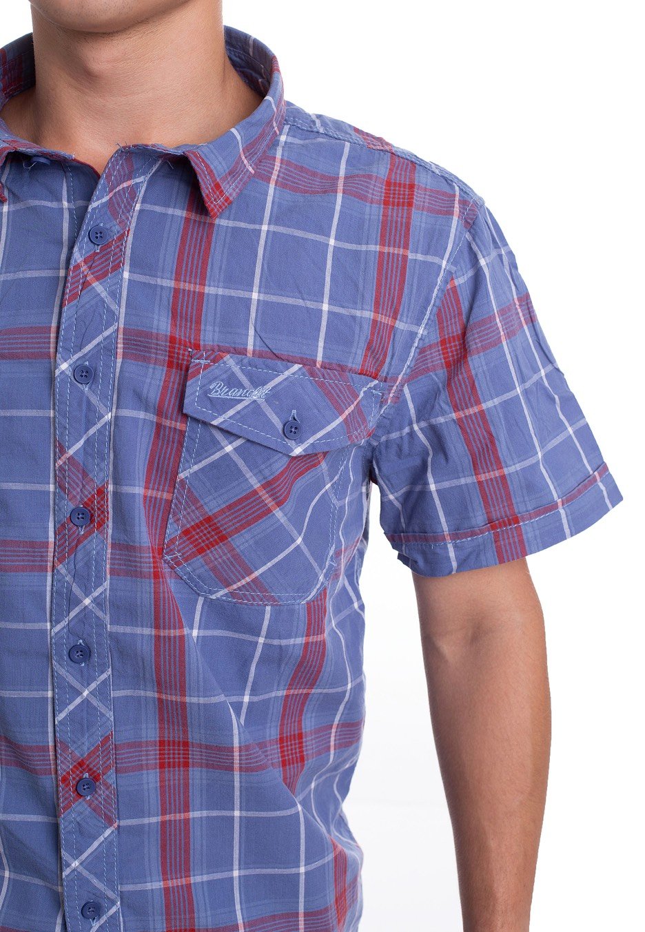 Brandit - Roadstar Red/Blue - Shirt | Men-Image