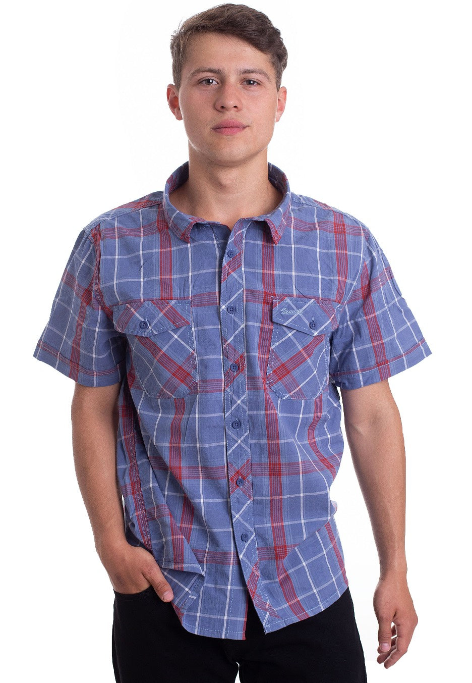 Brandit - Roadstar Red/Blue - Shirt | Men-Image