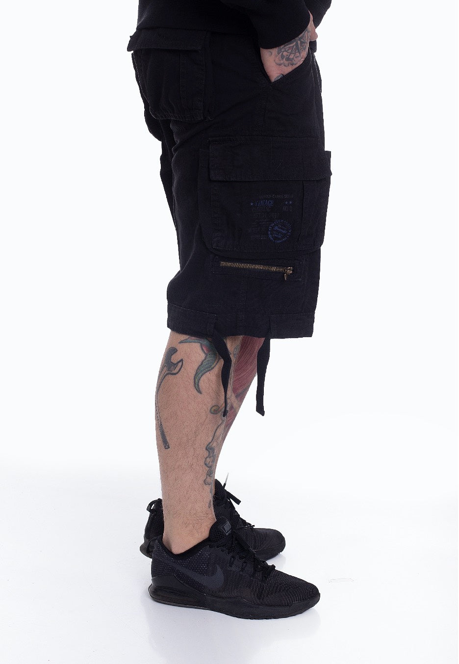 Brandit - Savage Vintage Black - Shorts | Men-Image