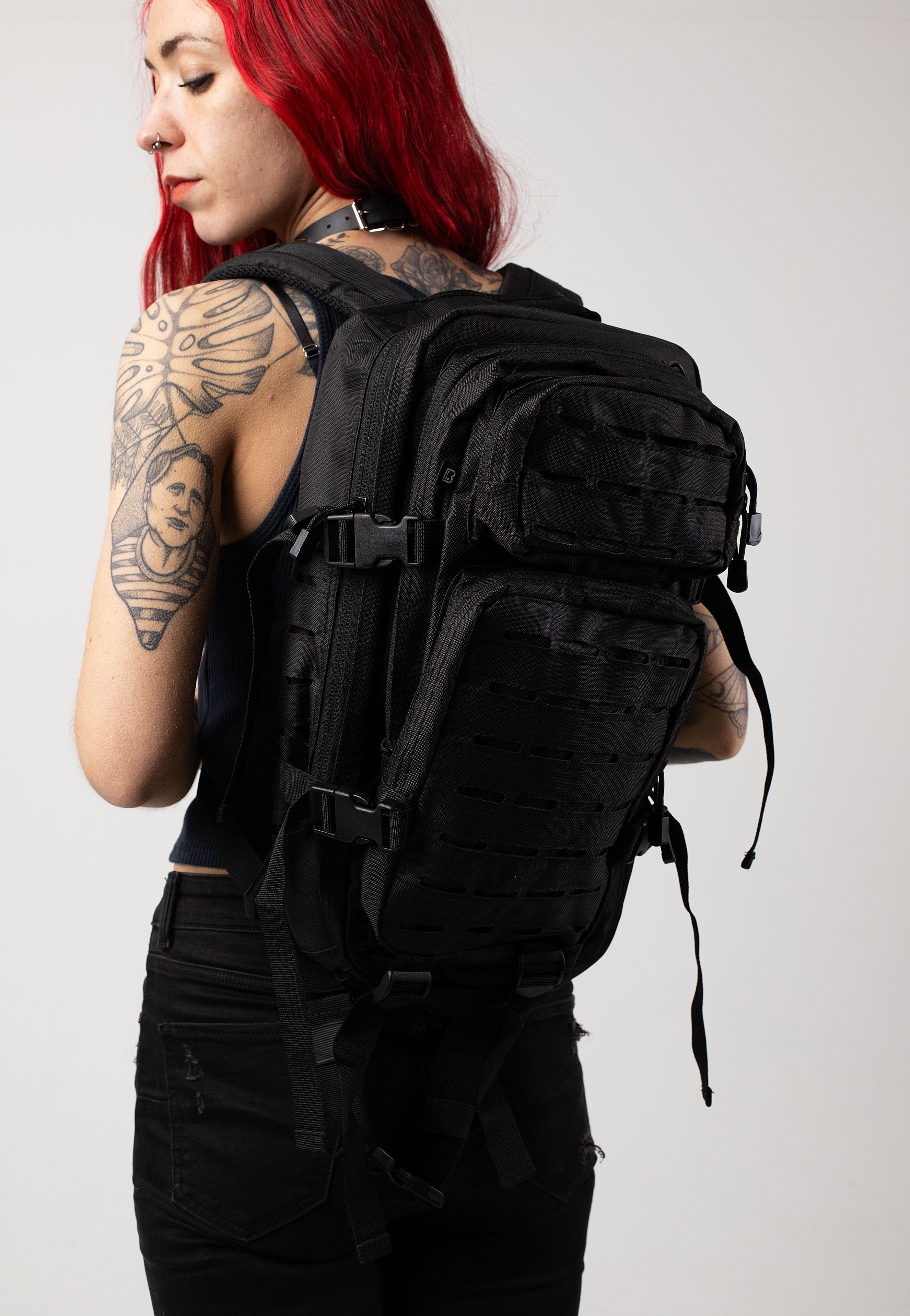 Brandit - Us Cooper Lasercut Medium Black - Backpack | Neutral-Image