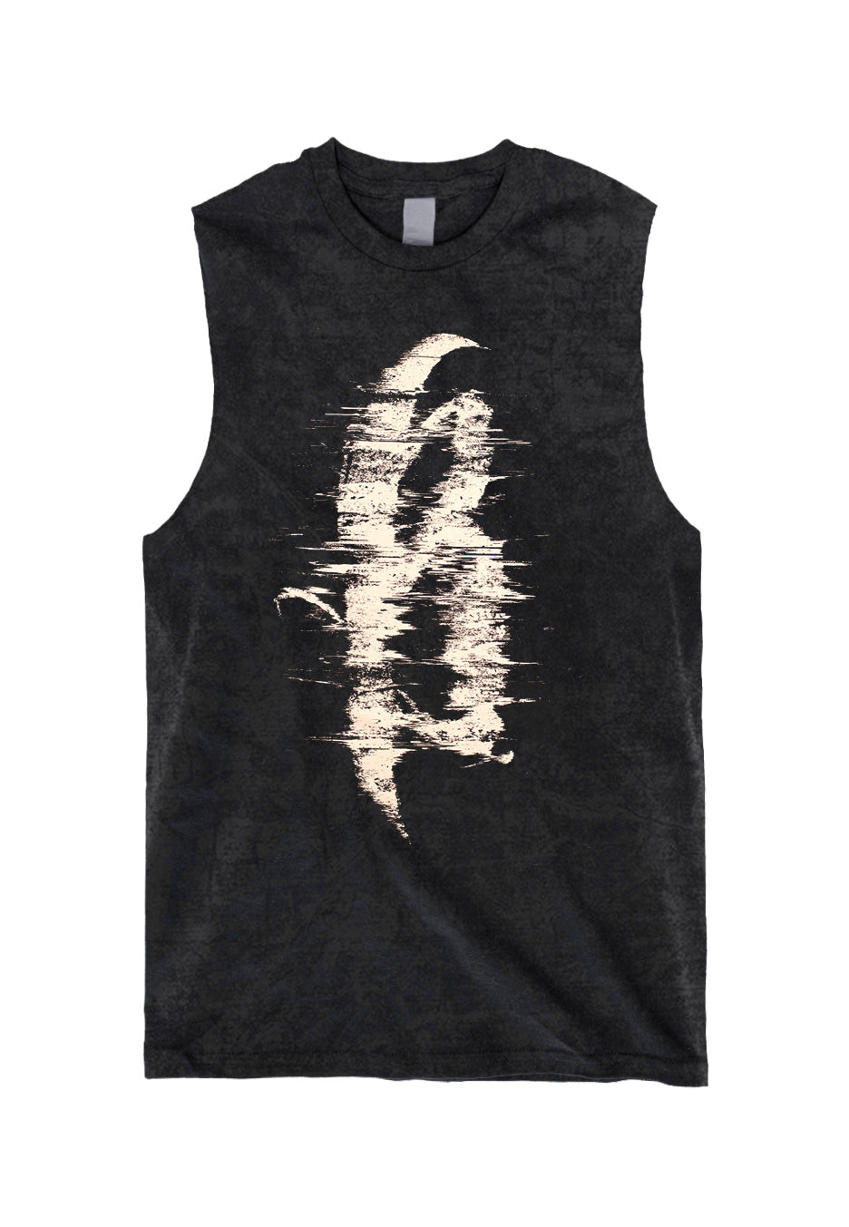 Breakdown Of Sanity - Glitch Acid Washed - Sleeveless | Neutral-Image