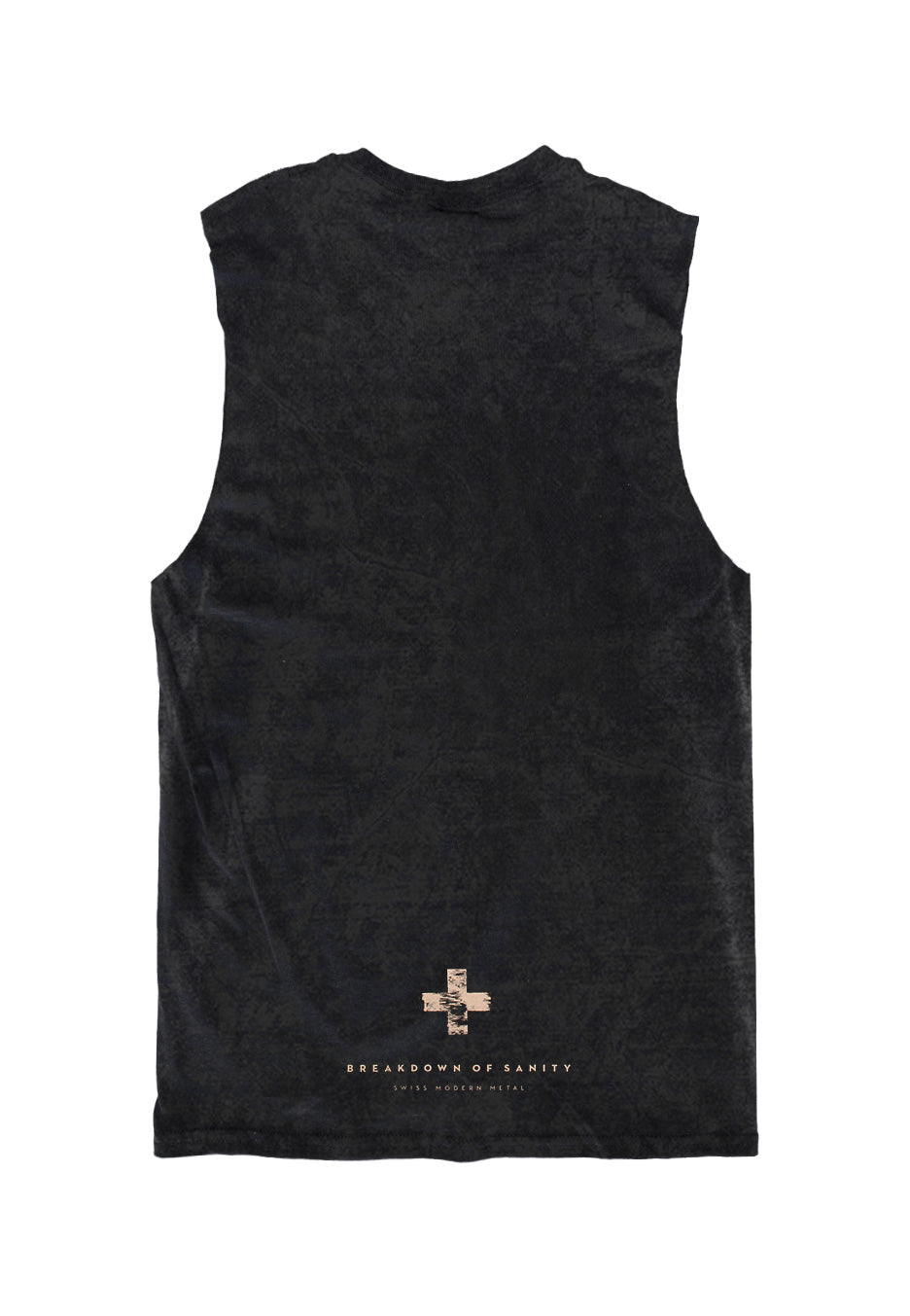 Breakdown Of Sanity - Glitch Acid Washed - Sleeveless | Neutral-Image