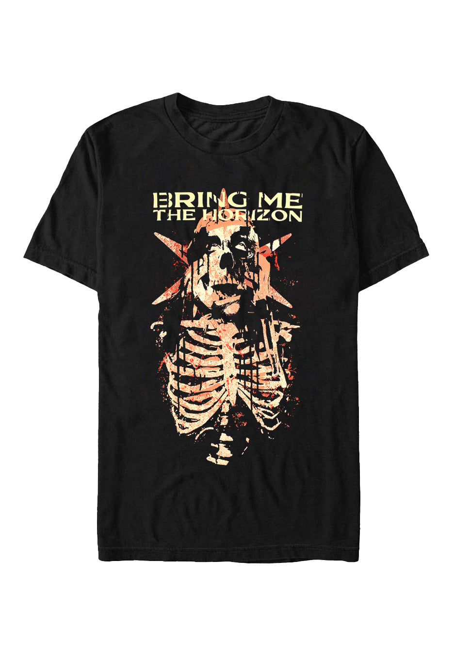 Bring Me The Horizon - Skull Mess - T-Shirt | Neutral-Image