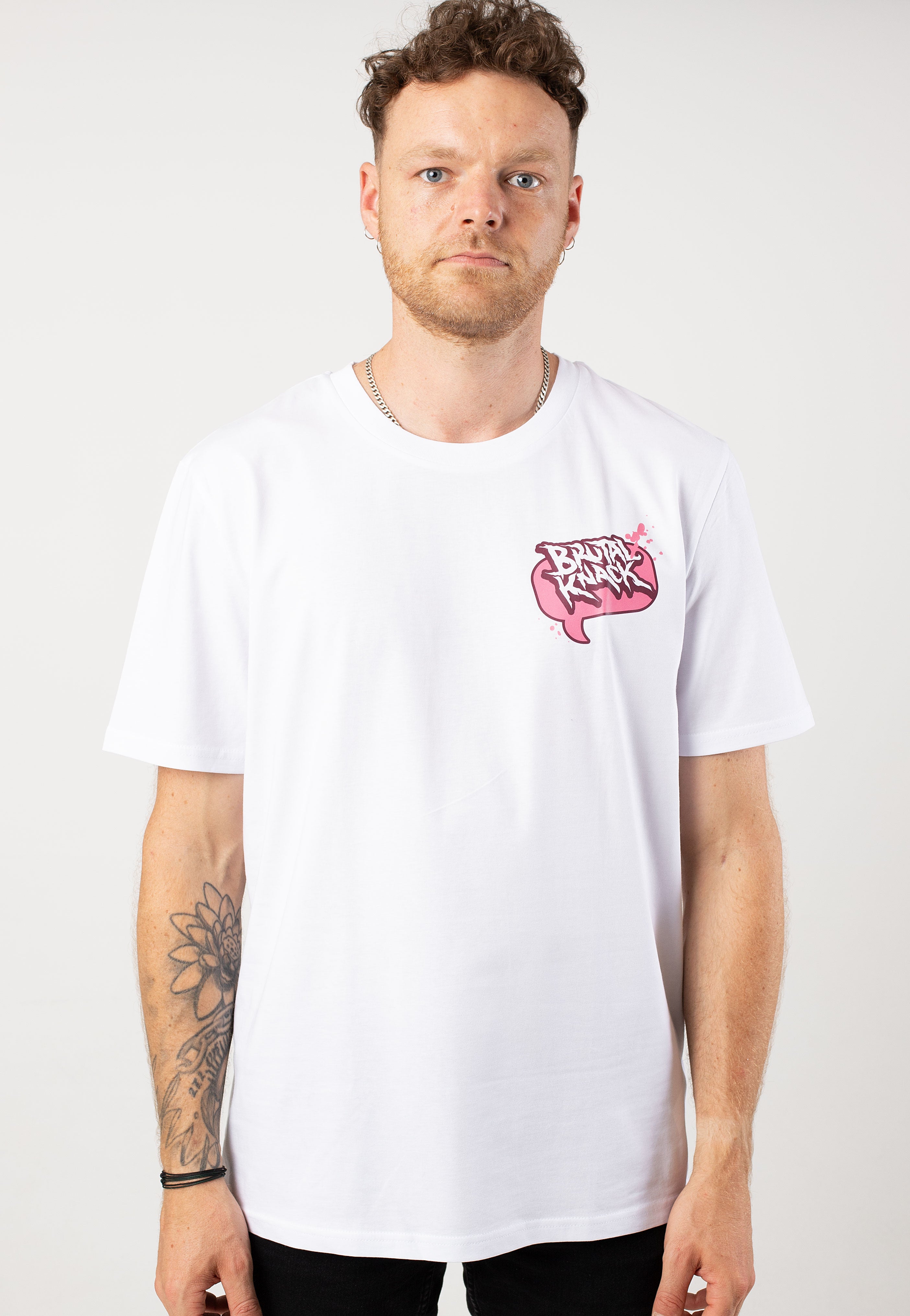 Brutal Knack - Shoes White - T-Shirt | Men-Image