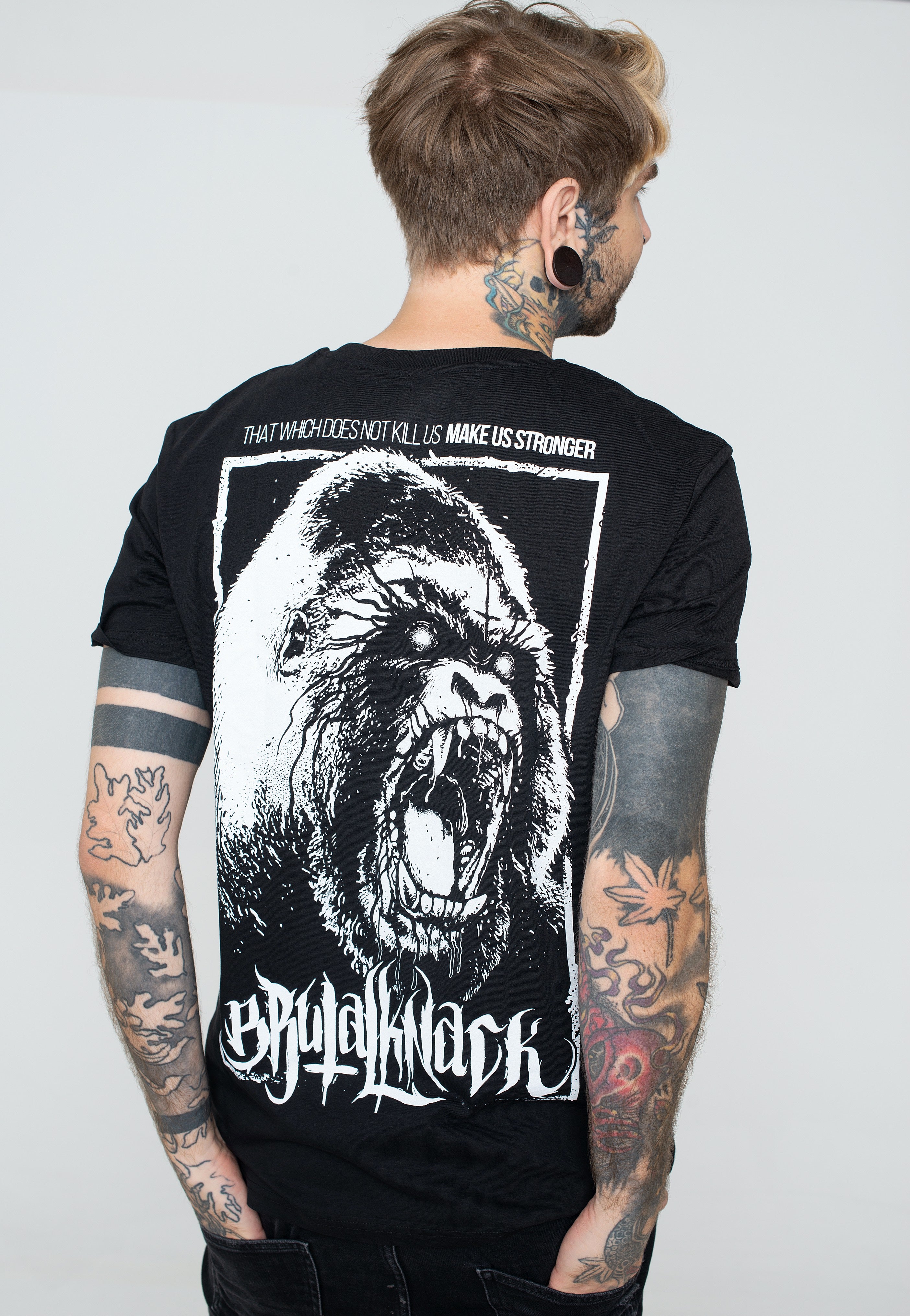 Brutal Knack - Gorilla Black - T-Shirt | Men-Image