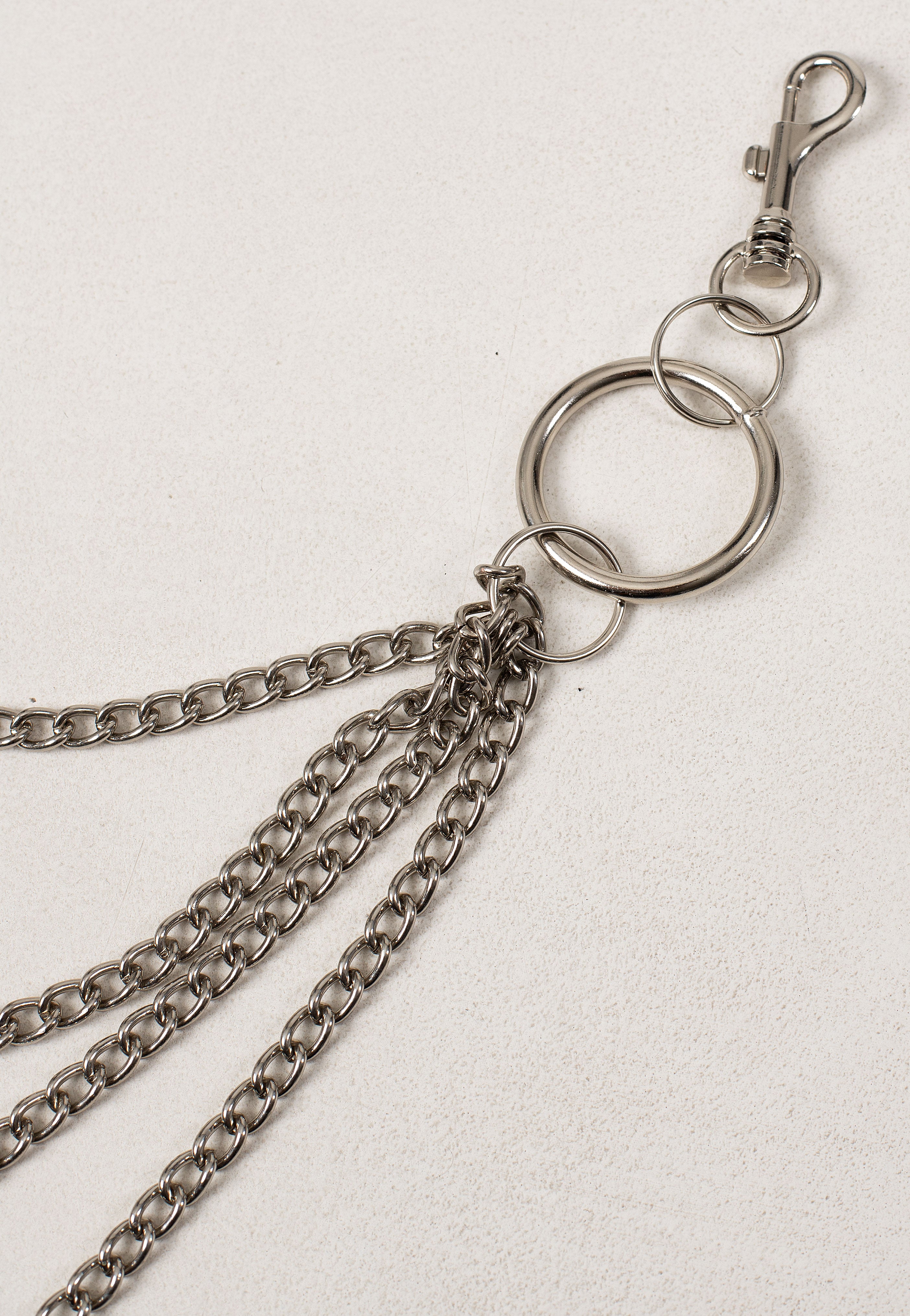 Bullet69 - 4 Row Hanging Metal - Jeans Chain | Neutral-Image