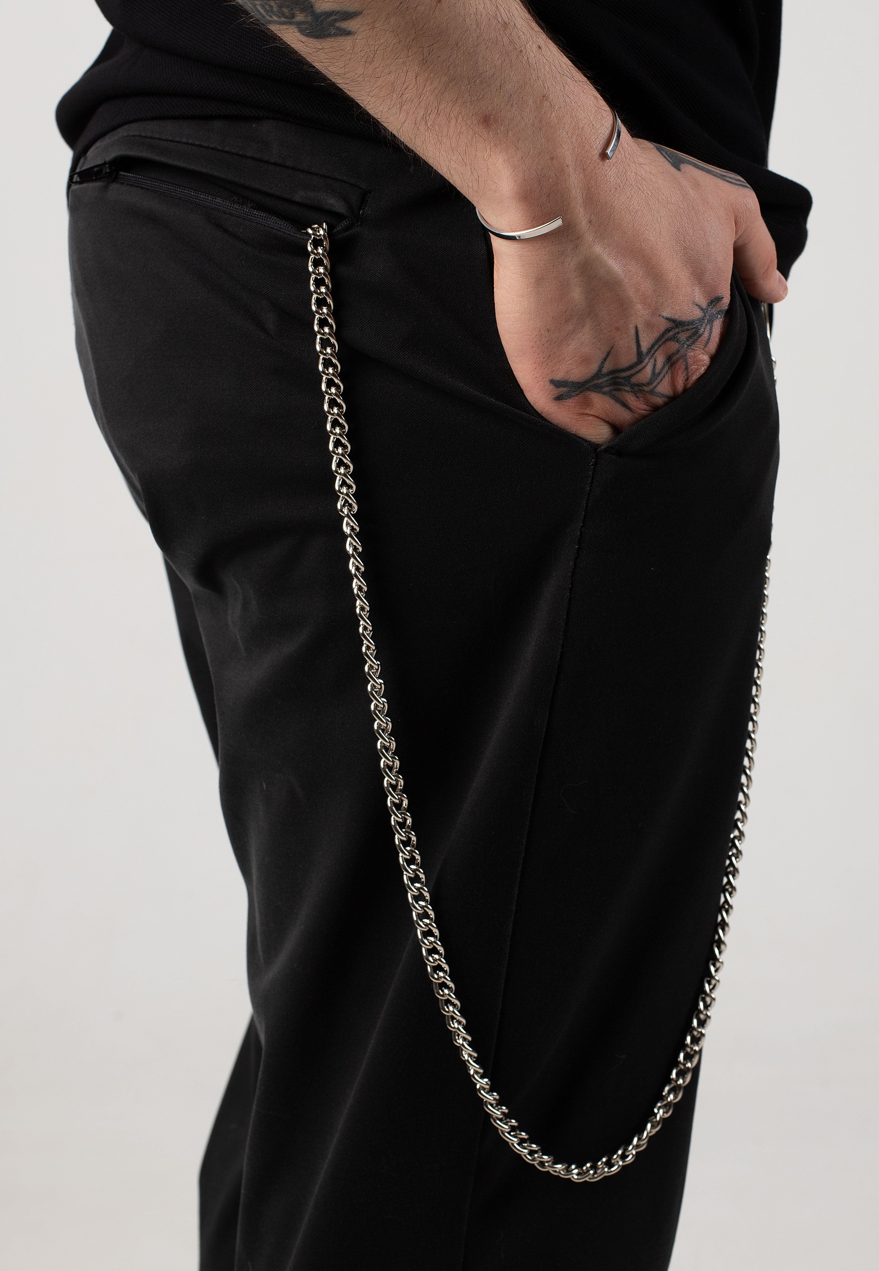 Bullet69 - Jean Metal Long - Jeans Chain | Neutral-Image