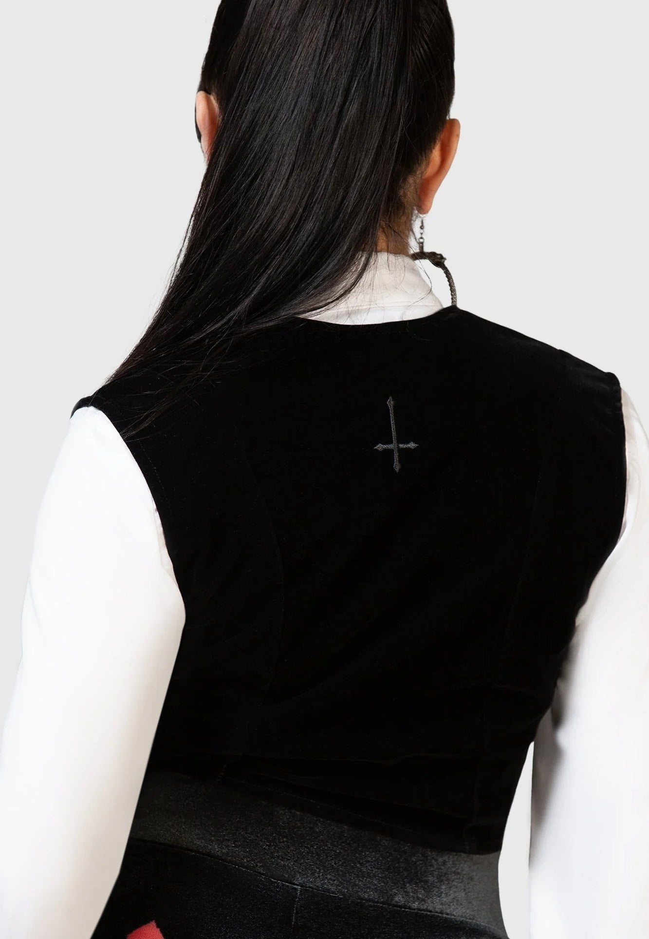 Killstar x Twin Temple - Burning Bright Underbust Black - Vest | Women-Image