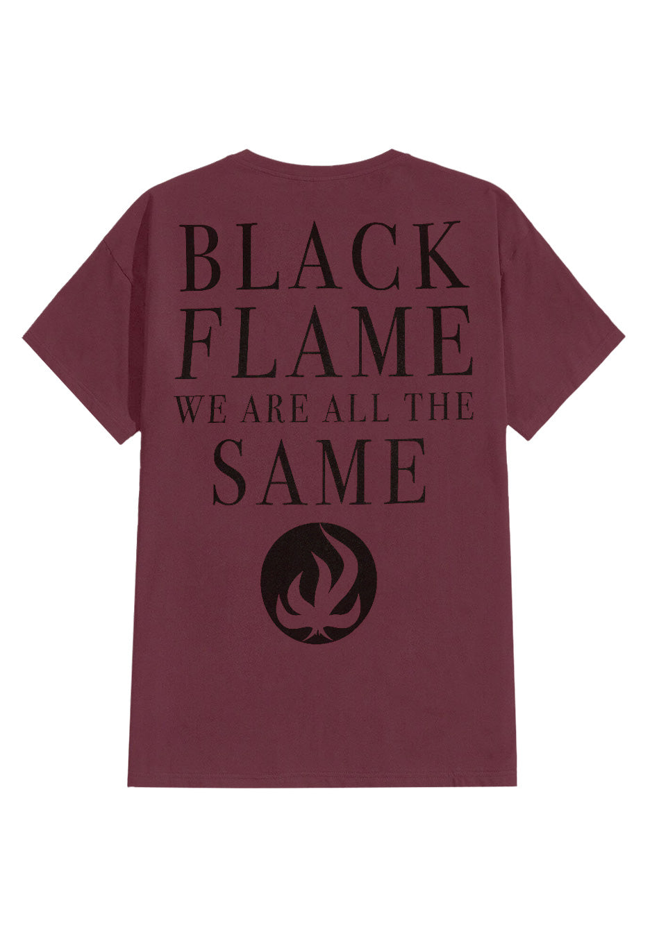 Bury Tomorrow - Black Flame Maroon - T-Shirt | Neutral-Image