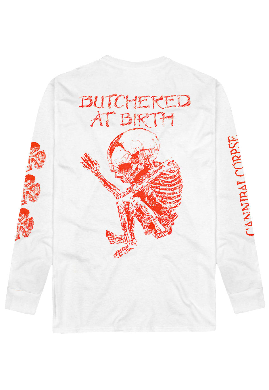 Cannibal Corpse - Butchered At Birth White - Longsleeve | Neutral-Image