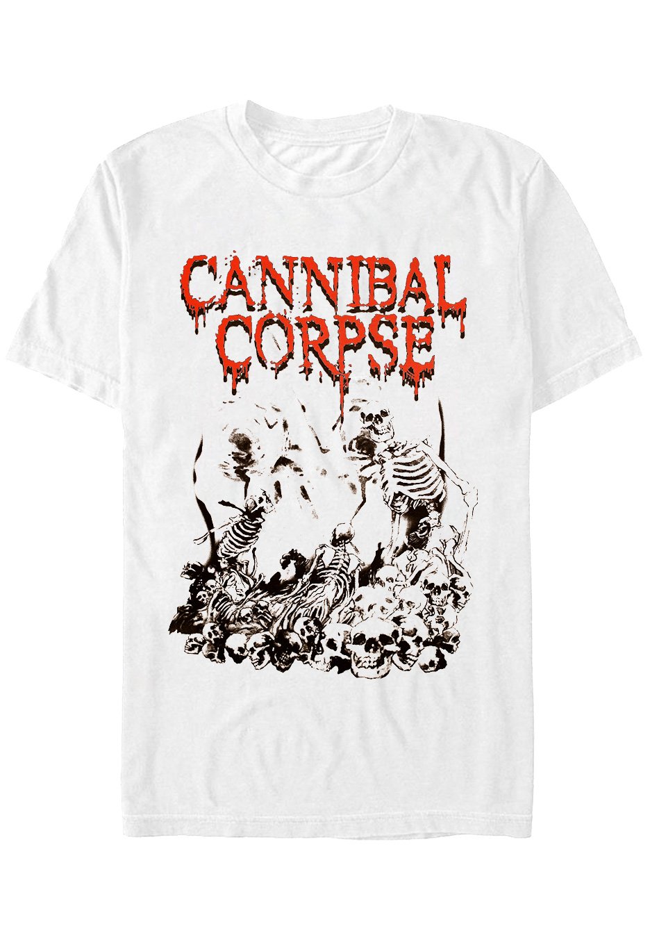 Cannibal Corpse - Pile of Skulls White - T-Shirt | Neutral-Image