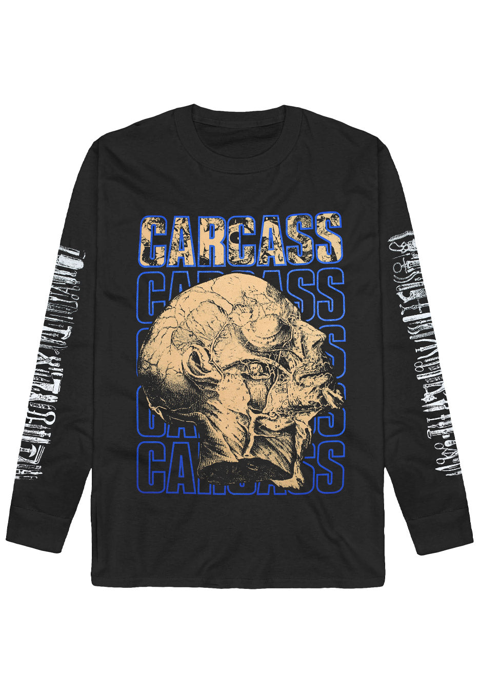 Carcass - Necro Head - Longsleeve | Neutral-Image