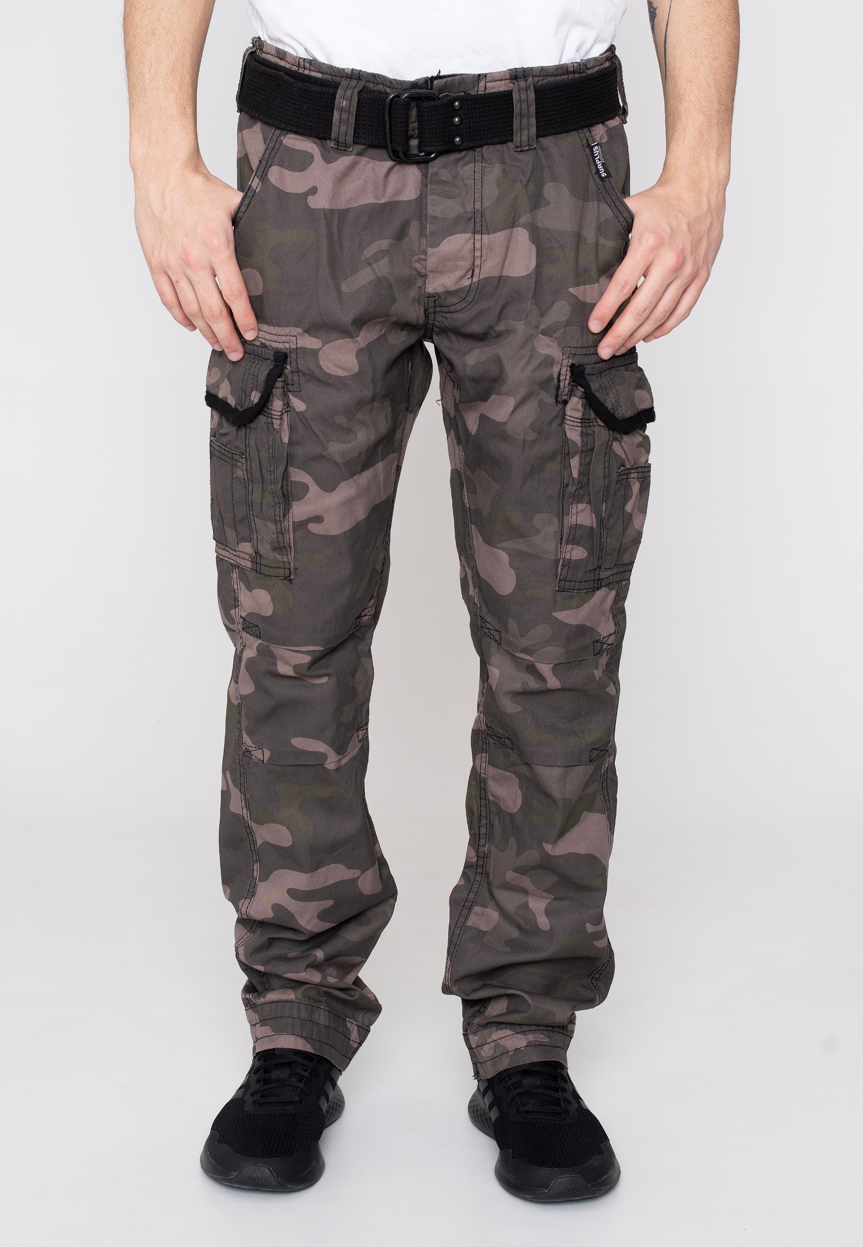 Surplus - Premium Slimmy Black Camo - Pants | Men-Image