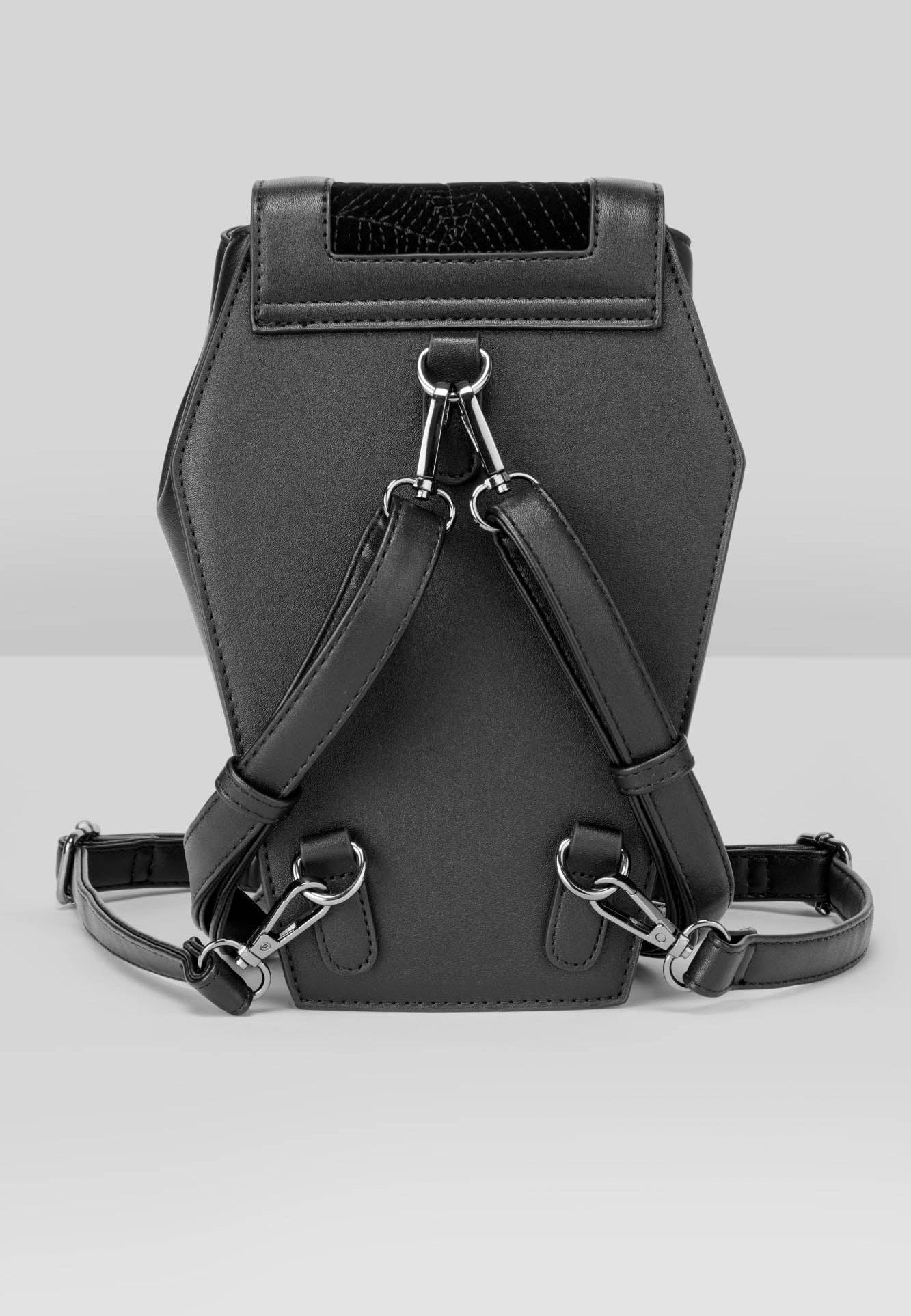 Killstar x Kihilist - Casket Of Sorrow Mini Black - Backpack | Neutral-Image