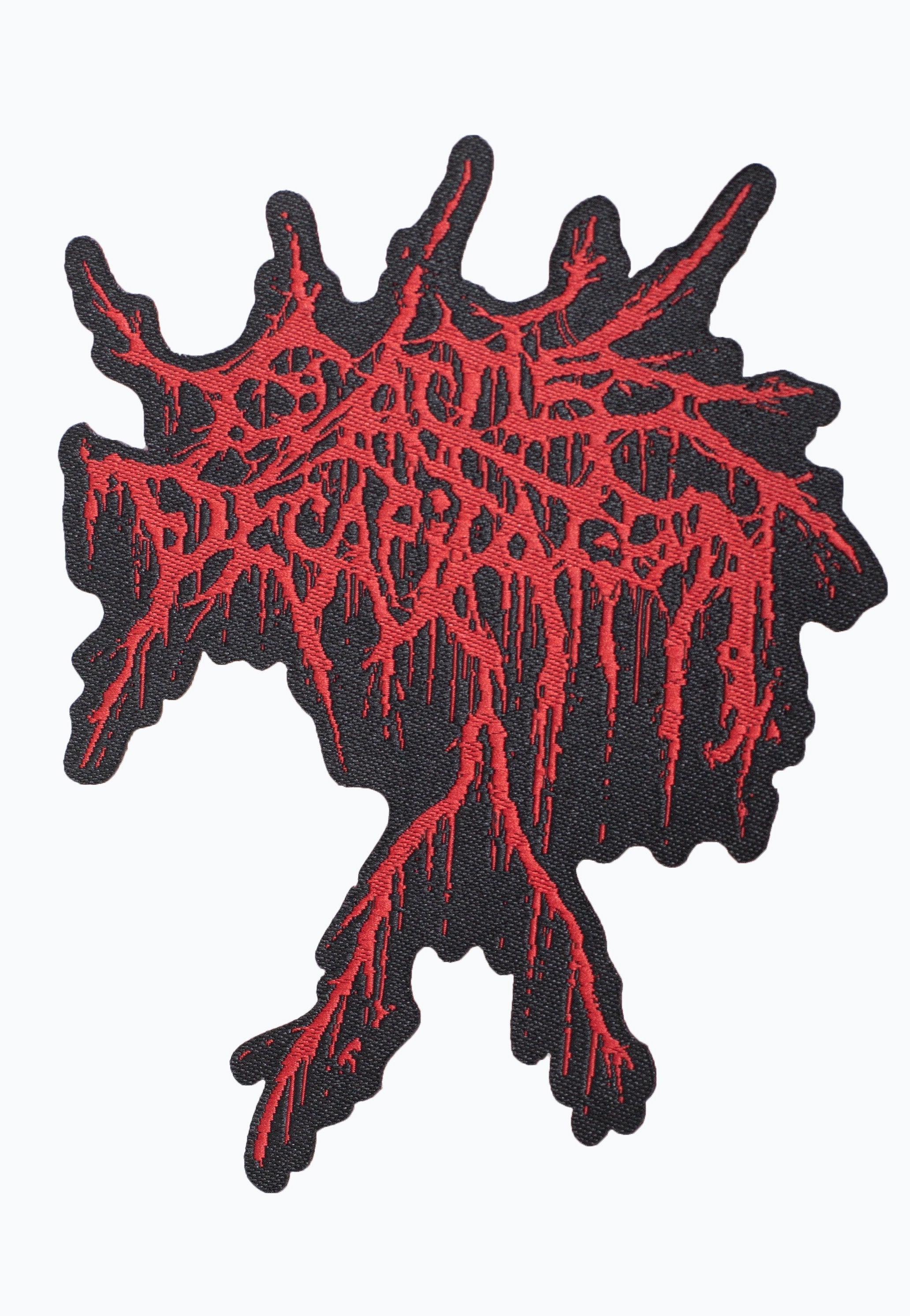 Cattle Decapitation - Red Logo Die Cut - Patch | Neutral-Image