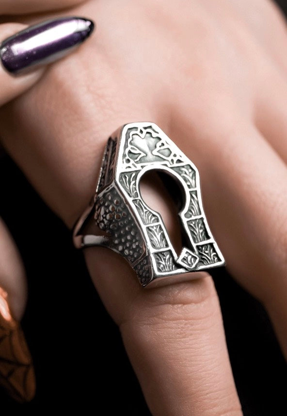 Lively Ghosts - Gravekeeper Silver - Ring | Neutral-Image