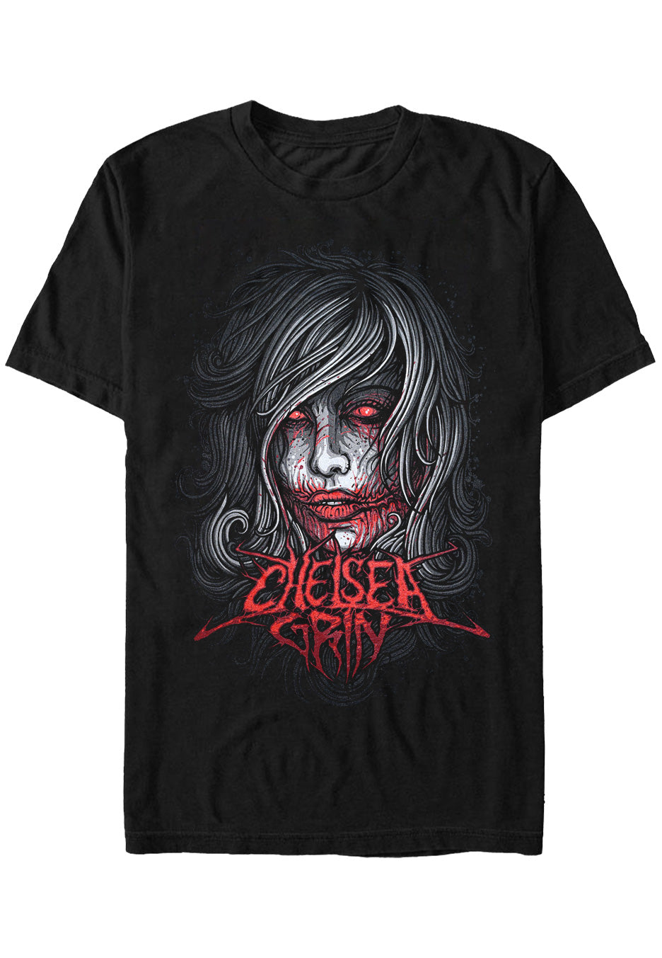Chelsea Grin - New Girl Face - T-Shirt | Neutral-Image