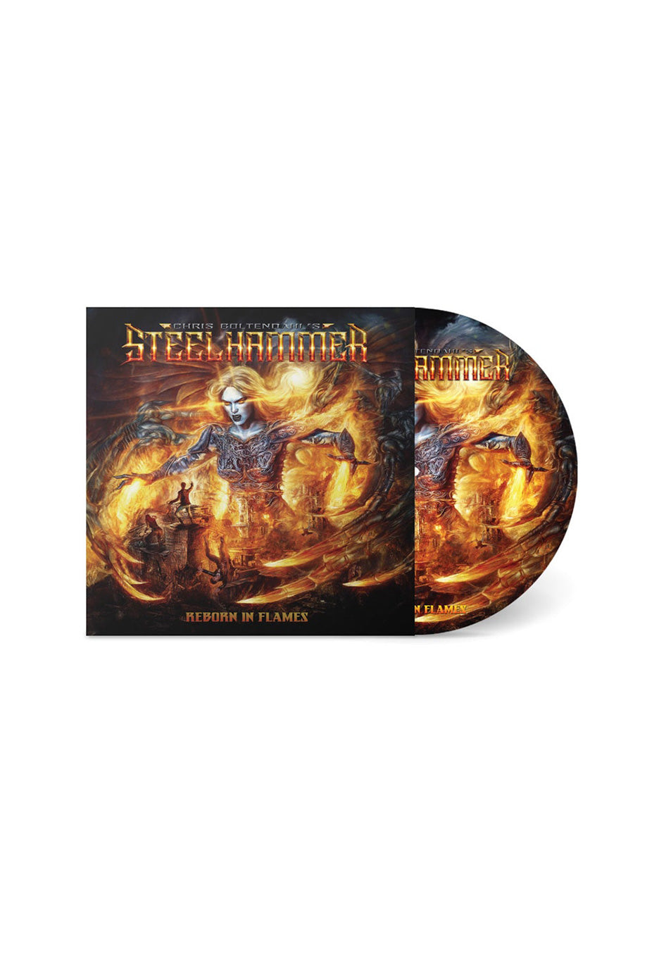 Chris Bohltendahl's Steelhammer - Reborn In Flames Picture - Colored Vinyl | Neutral-Image