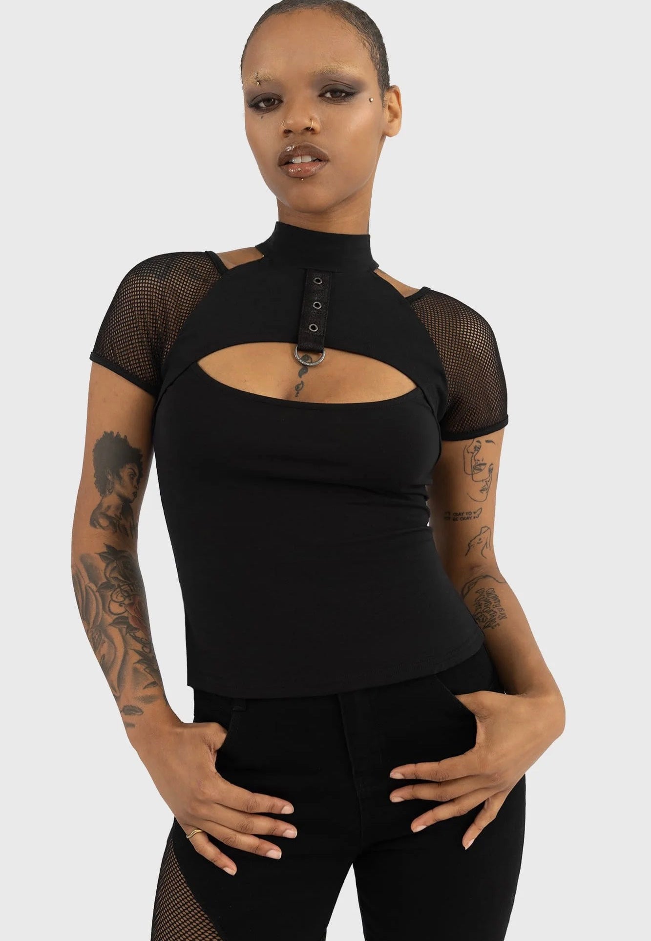 Killstar - Cimmeris Black - Top | Women-Image