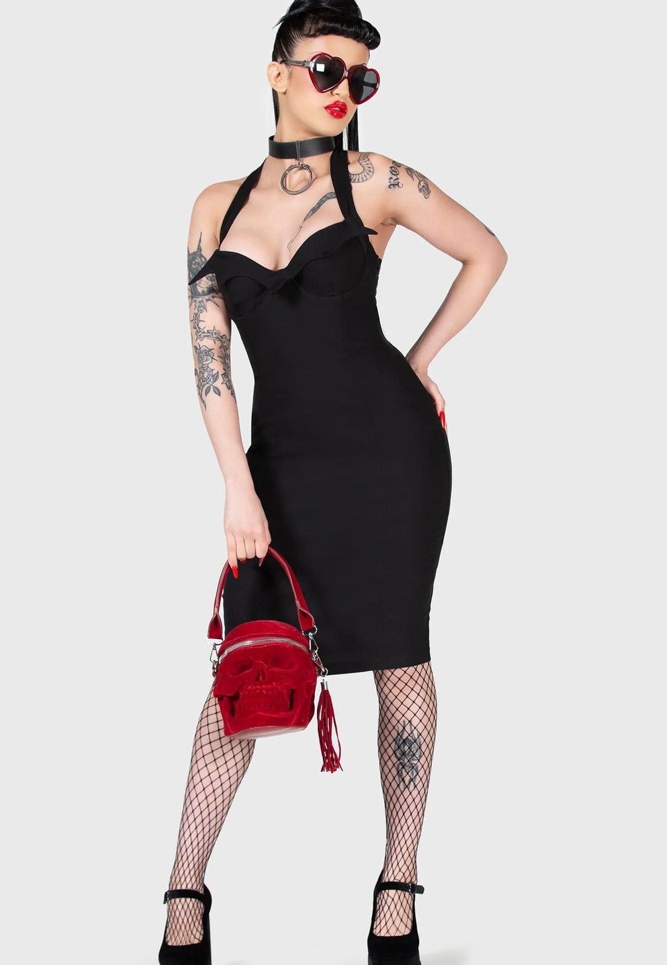 Killstar - Classy Chassy Black - Dress