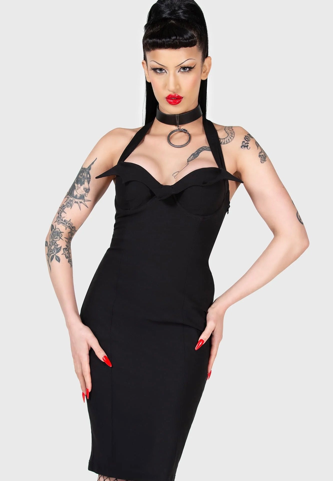 Killstar - Classy Chassy Black - Dress | Women-Image