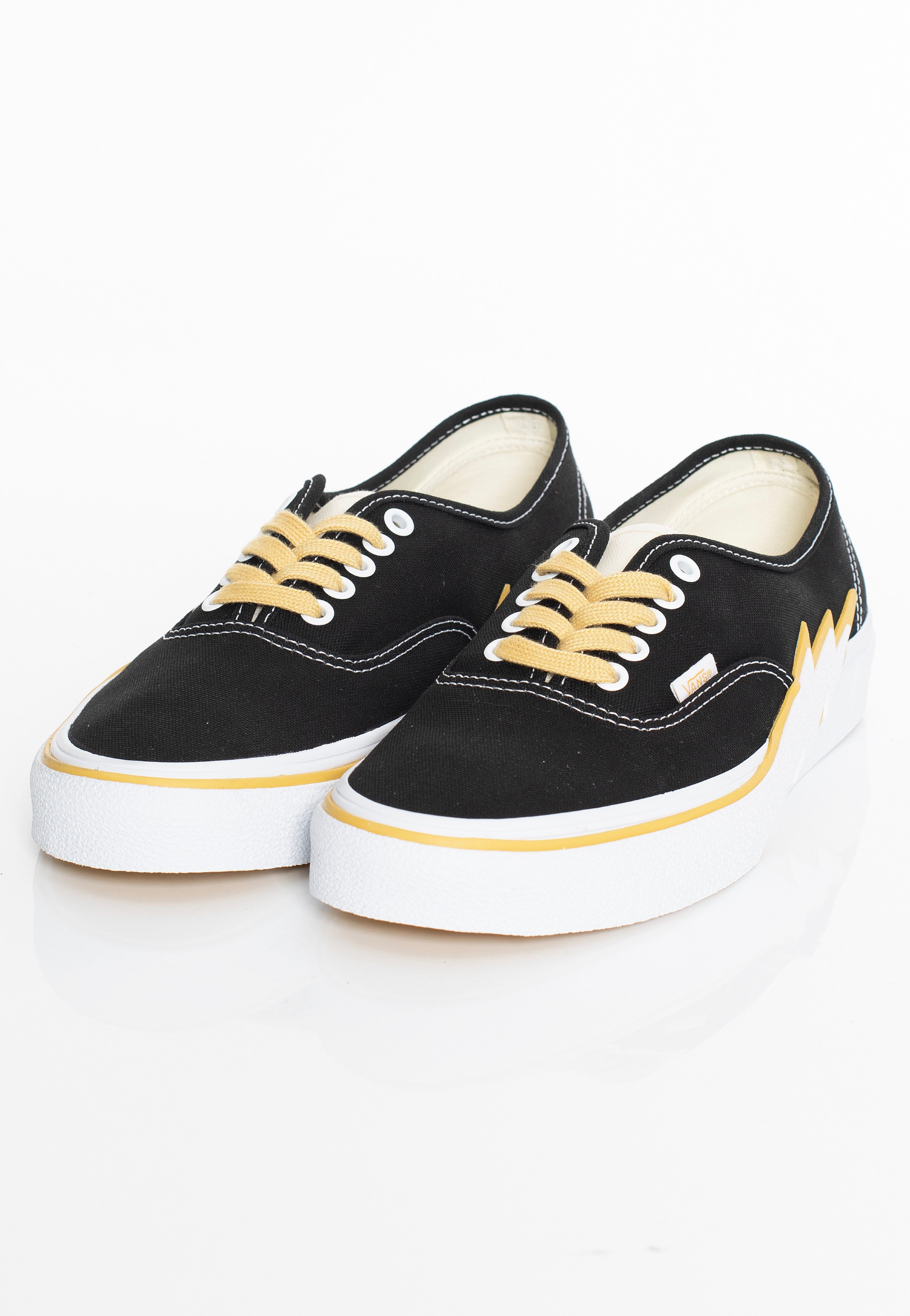 Vans - Authentic Bolt Black/Yellow - Shoes | Men-Image