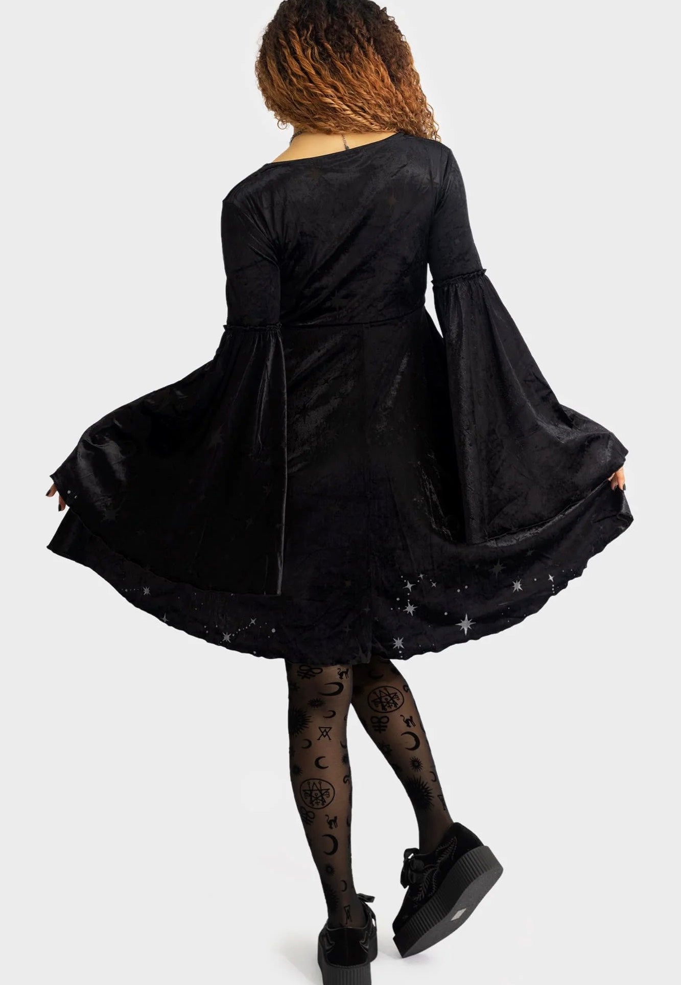 Killstar - Coma Star Mini Black - Dress | Women-Image