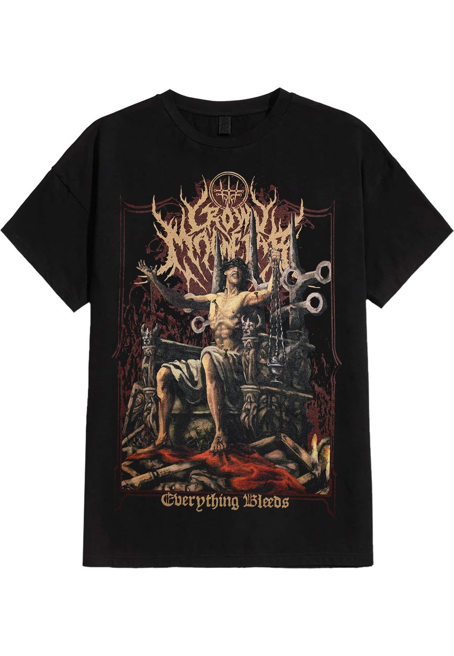 Crown Magnetar - Everything Bleeds - T-Shirt | Neutral-Image