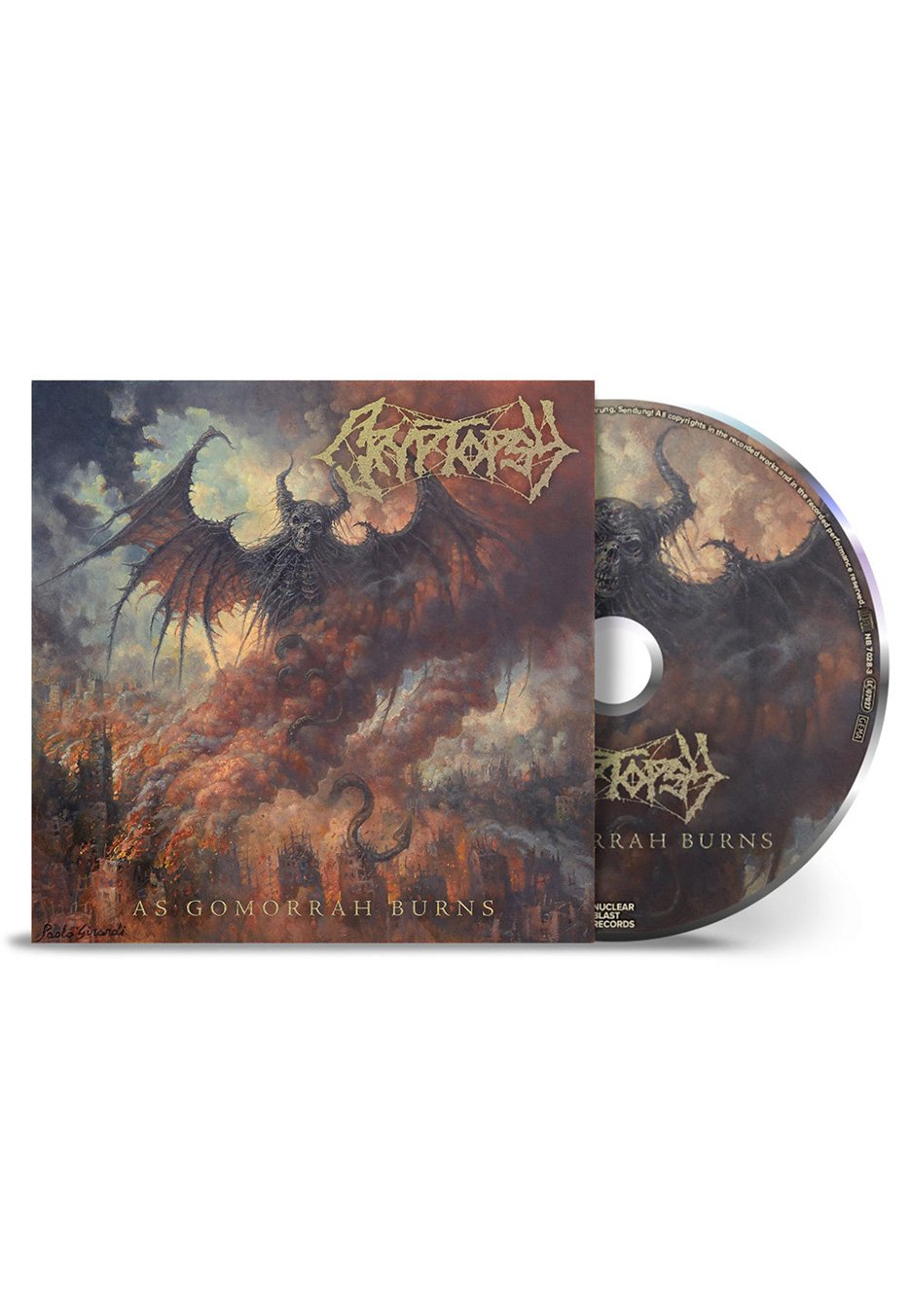 Cryptopsy - As Gomorrah Burns - CD | Neutral-Image