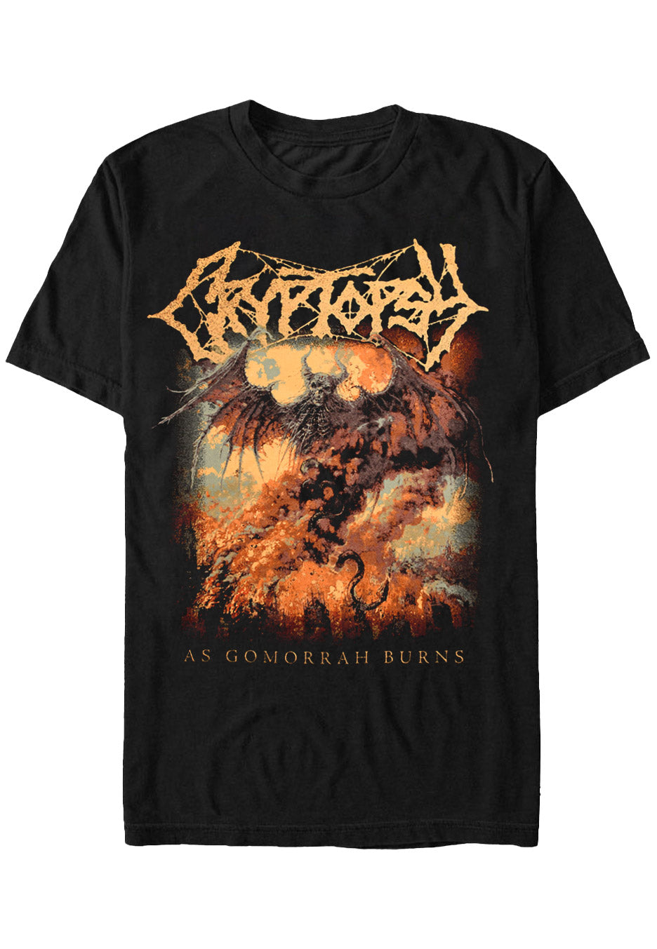 Cryptopsy - As Gomorrah Burns - T-Shirt | Neutral-Image