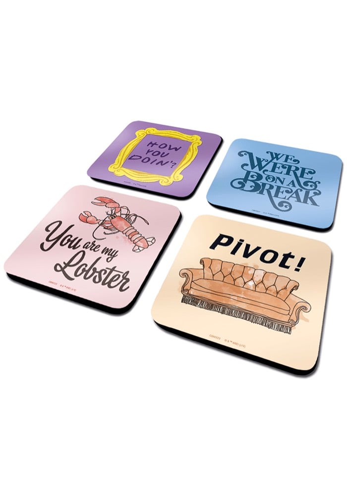 Friends - Quotes - Coaster | Neutral-Image