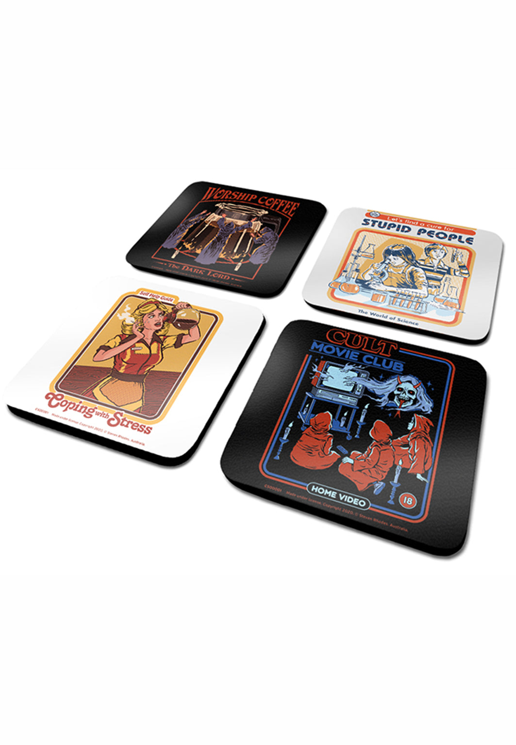 Steven Rhodes - Coaster Set - Coaster | Neutral-Image