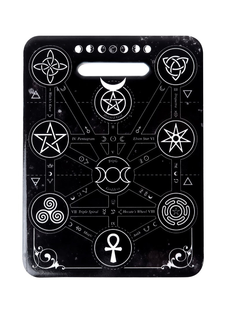 Alchemy England - Magic Symbols - Chopping Board | Neutral-Image