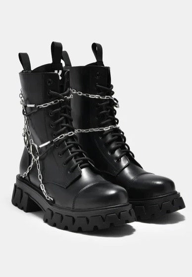 Koi Footwear - Cyrus Chain Black - Girl Shoes | Women-Image